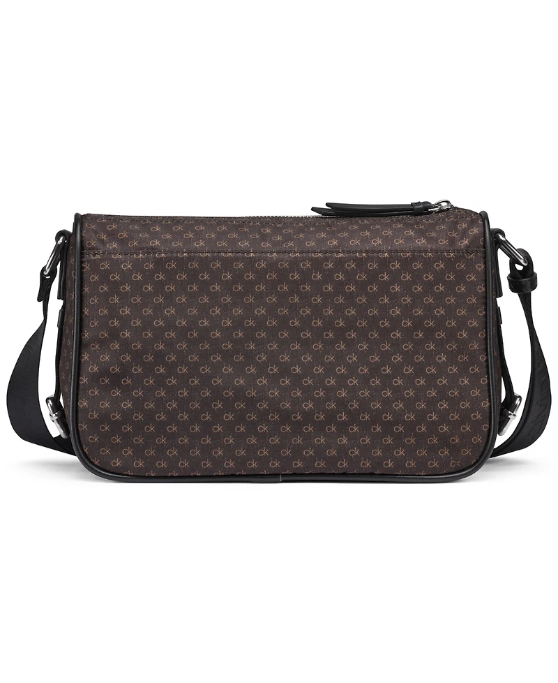 Calvin Klein Caius Zipper Small Crossbody Handbag