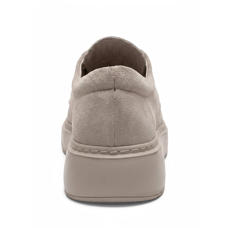 Forever & Always Shoes Women's Mareon Leather Lace Up Sneaker