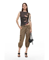 Desigual Women's Sleeveless Knit T-shirt