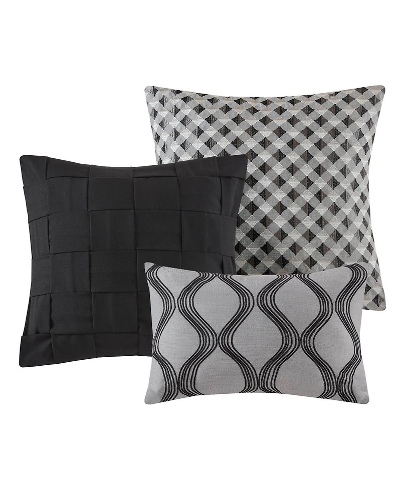 Madison Park Signature Shades of Grey 9-Pc.Comforter Set, King