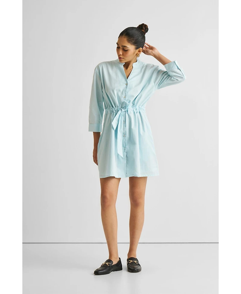 Reistor Women's Short Tie Waist Dress