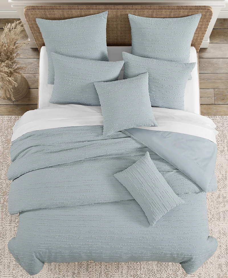 Salt Life Oslo Stripe 3-Piece Comforter Set, Full/Queen