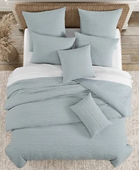 Salt Life Oslo Stripe 3-Piece Comforter Set, Full/Queen