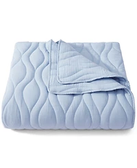 Salt Life Cove Geometric 3-Piece Quilt Set, King/California King