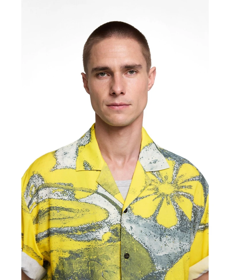 Desigual Men's Checked-print shirt
