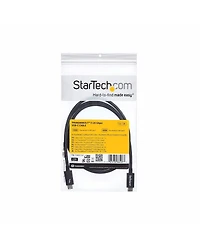 StarTech.com 3.3' Thunderbolt 3 Usb-c Cable, 20Gbps Data Throughput