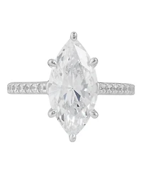 Arabella White Cubic Zirconia Ring (7-1/3 ct. t.w.) in Sterling Silver Rhodium