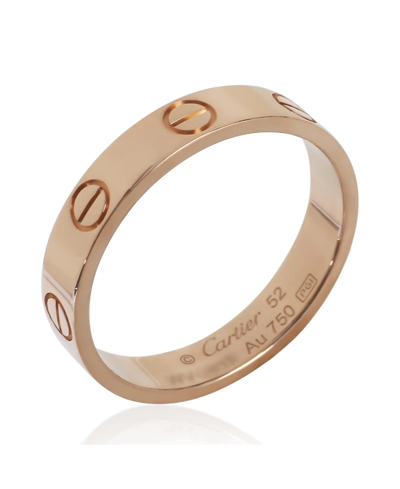 Pre-Owned Cartier Rose Gold Small Model Love Ring