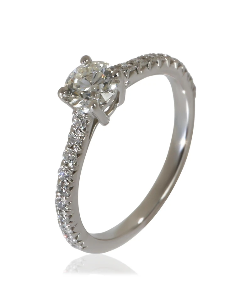 Pre-Owned Tiffany & Co 0.38 ct Round Brilliant Diamond Novo Engagement Ring