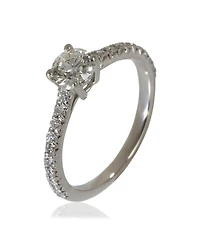 Pre-Owned Tiffany & Co 0.38 ct Round Brilliant Diamond Novo Engagement Ring