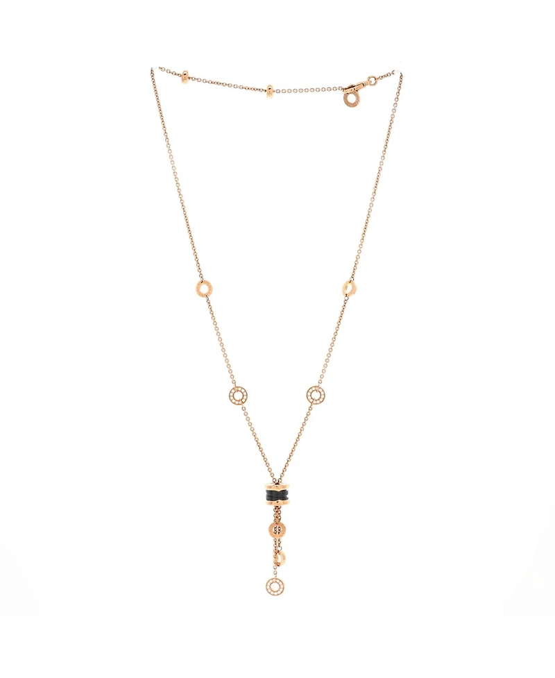 Pre-Owned Bvlgari B.Zero1 3 Charm Necklace