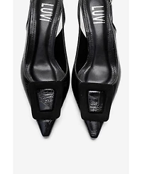 Prologue Shoes Women's Dublin Buckle Stiletto Pump