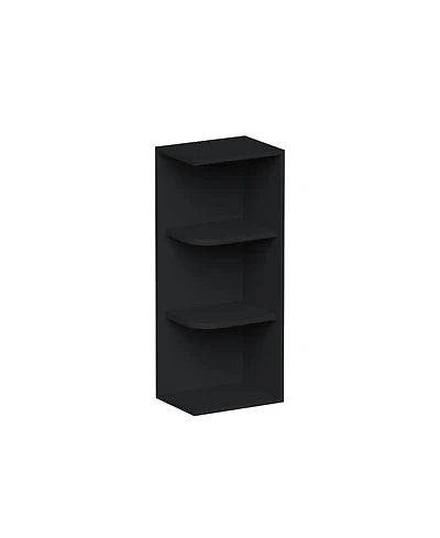 Boyel Living 30 Inch Height Wall Shelves, Ready to Assemble Kitchen Open Shelves Solid Wood Frame 2 Adjustable Storage Shelves