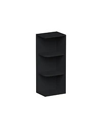 Boyel Living 30 Inch Height Wall Shelves, Ready to Assemble Kitchen Open Shelves Solid Wood Frame 2 Adjustable Storage Shelves