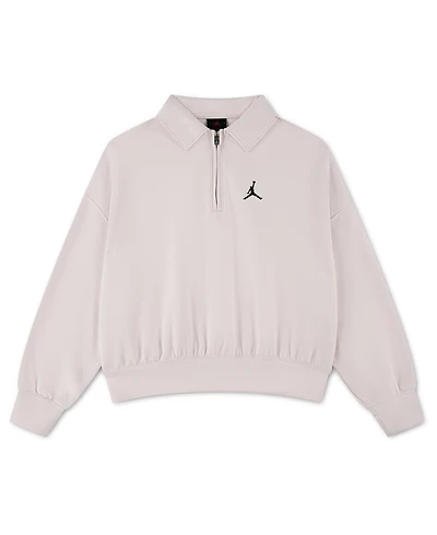 Jordan Girls' 7-16 Allstar Quarter-Zip Pullover Sweatshirt
