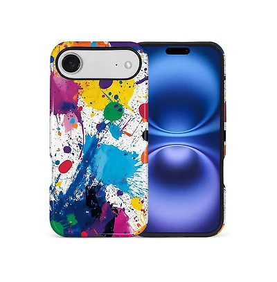 Gonez Case for iPhone Air, 2-in-1 Dual-Layer Shockproof Protection, Street Art Style Glossy