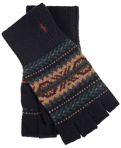 Polo Ralph Lauren Men's Fairisle Fingerless Gloves