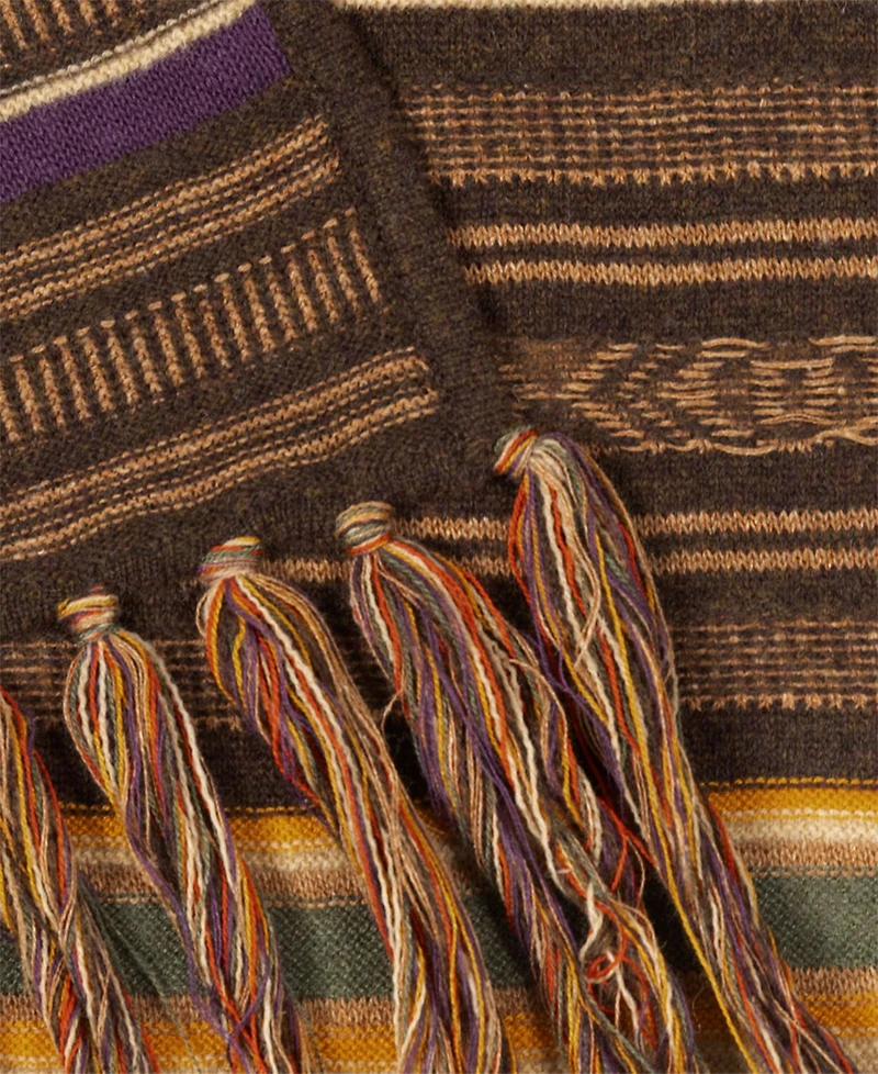 Polo Ralph Lauren Men's Textural Stripe Scarf