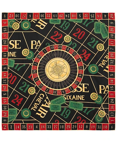 Polo Ralph Lauren Men's Holiday Silk Square Print Scarf