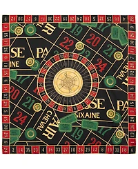 Polo Ralph Lauren Men's Holiday Silk Square Print Scarf