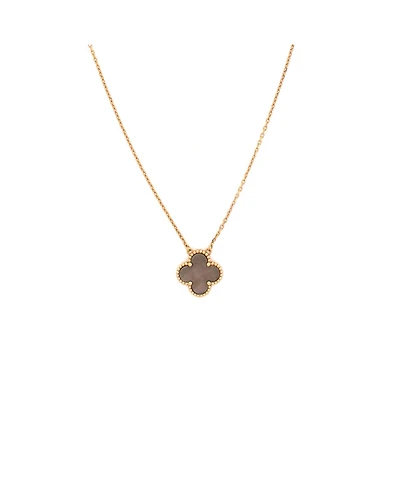 Pre-Owned Van Cleef & Arpels Vintage Alhambra Pendant Necklace