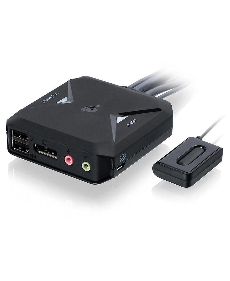 Iogear Switch with DisplayPort and Audio Connections