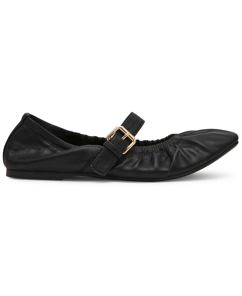 Dv Dolce Vita Women's Marria Scrunched Mary Jane Flats