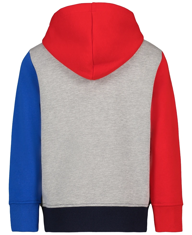 Tommy Hilfiger Boys' 2T-7 Mascot Block Long-Sleeve Hoodie