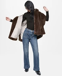 Dkny Jeans Women's Asymmetrical Two-Button Front Jacket