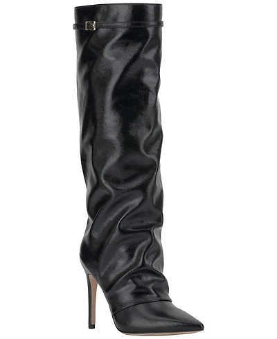 Jessica Simpson Women's Paeril Tall Wide-Calf Slouch Stiletto Boots