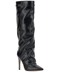 Jessica Simpson Women's Paeril Tall Wide-Calf Slouch Stiletto Boots