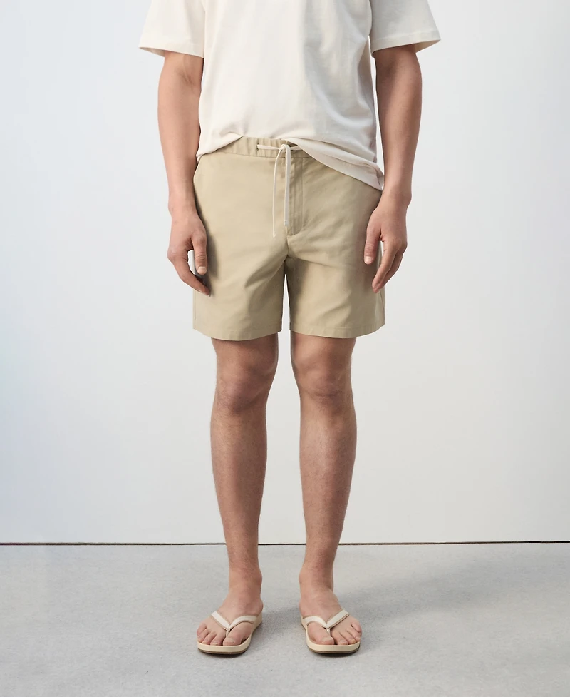 Mango Men's Cotton Lyocell 6.69" Bermuda Shorts