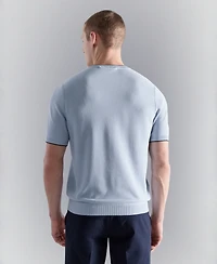 Mango Men's Combined Knitted T-Shirt