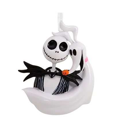 Hallmark Christmas Ornament Disney Tim Burton's The Nightmare Before Christmas Jack Skellington and Zero