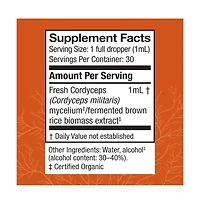 Host Defense Cordyceps Extract - Immune & Energy Support Supplement - Kidney Health Supplement with Cordyceps
