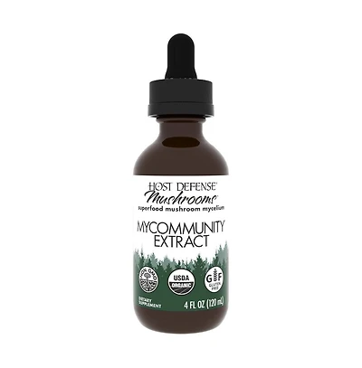 Host Defense MyCommunity Extract - 17 Species Blend Mushroom Supplement for Immune Support
