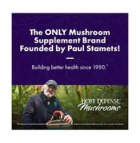 Host Defense Mushrooms Lion's Mane - Brain Health Support Supplement