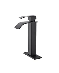 Phying Waterfall Spout Single Handle Bathroom Sink Faucet