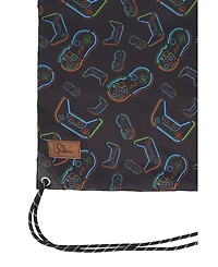 Deux par Deux Little Boy Controller Lightweight Durable Drawstring Bag