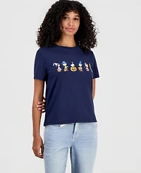 Peanuts Juniors' Costume Crewneck Tee