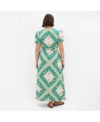 City Chic Women's Plus Aliya Ditsy Print Maxi Dress