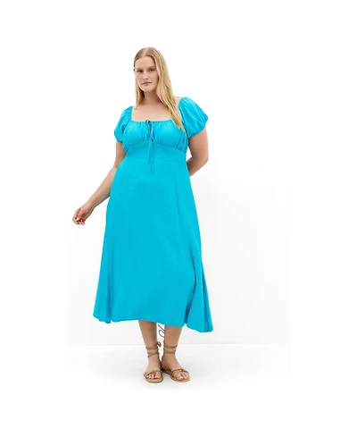 City Chic Women's Abbigail Split Maxi Dress