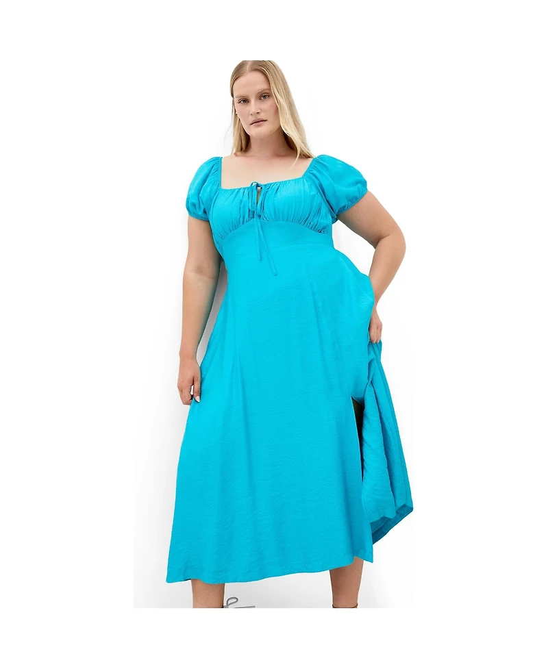 City Chic Women's Abbigail Split Maxi Dress