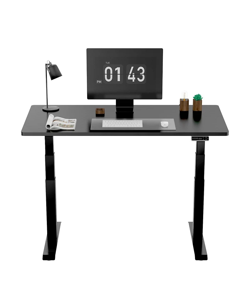 FlexiSpot Adjustable Standing Desk with Motorized Lift and Anti Collision Safety