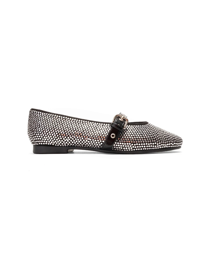 Prologue Shoes Women's Clive Embellished Ballet Flat