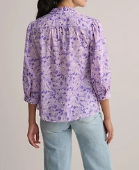 UNTUCKit Women's Cotton V-Neck Charlie Shirt