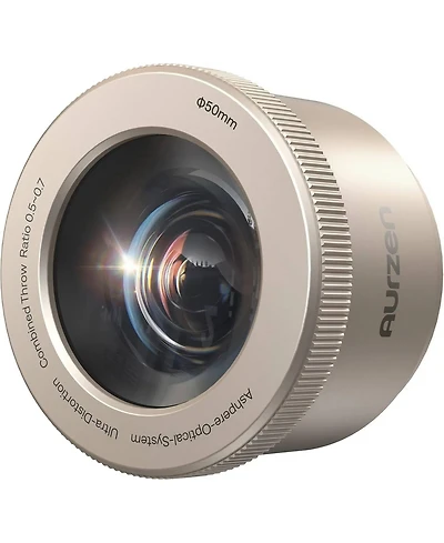 Aurzen Aurora Beam Lens for Projector, 5X Bigger Image and Wide Angle, Star Projector Accessory, Magnetic Snap-On Design, for Immersive Viewing