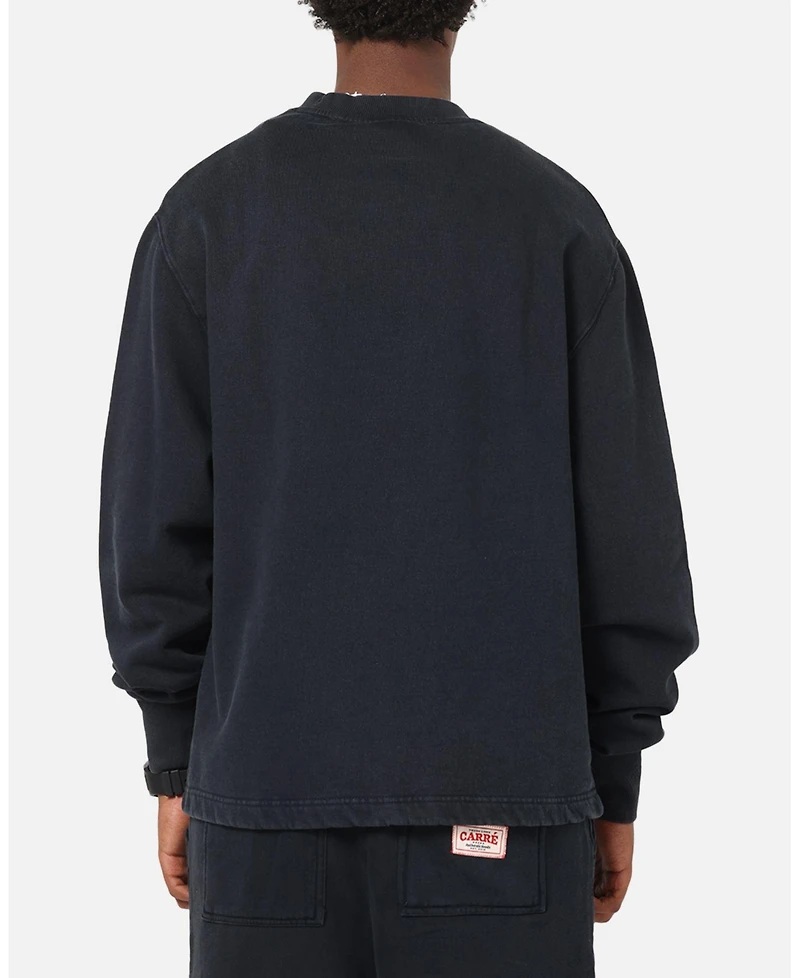 Carre Men's Rivet Crewneck