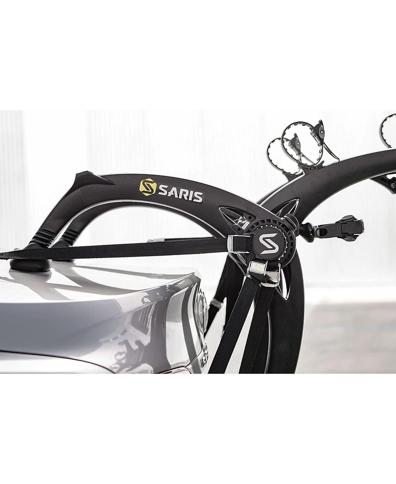 Saris Bike Racks, Bones Ex Car Trunk Bicycle Rack Carrier, Mounts 2 Bikes