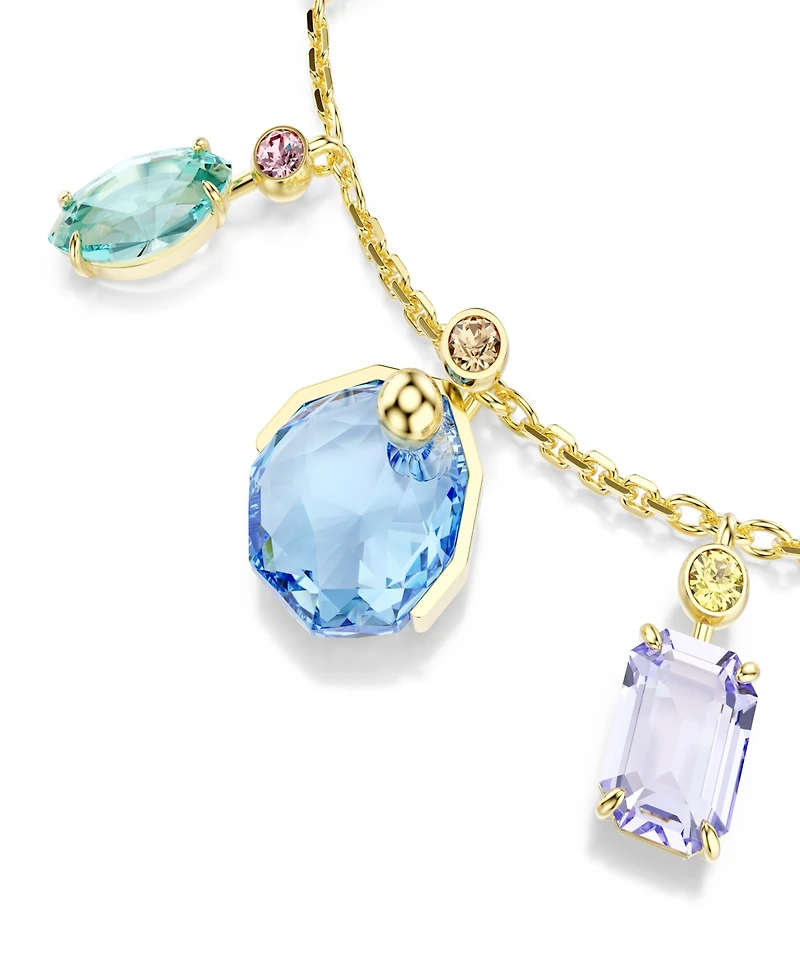 Swarovski Gold-Tone Plated Gema Bracelet